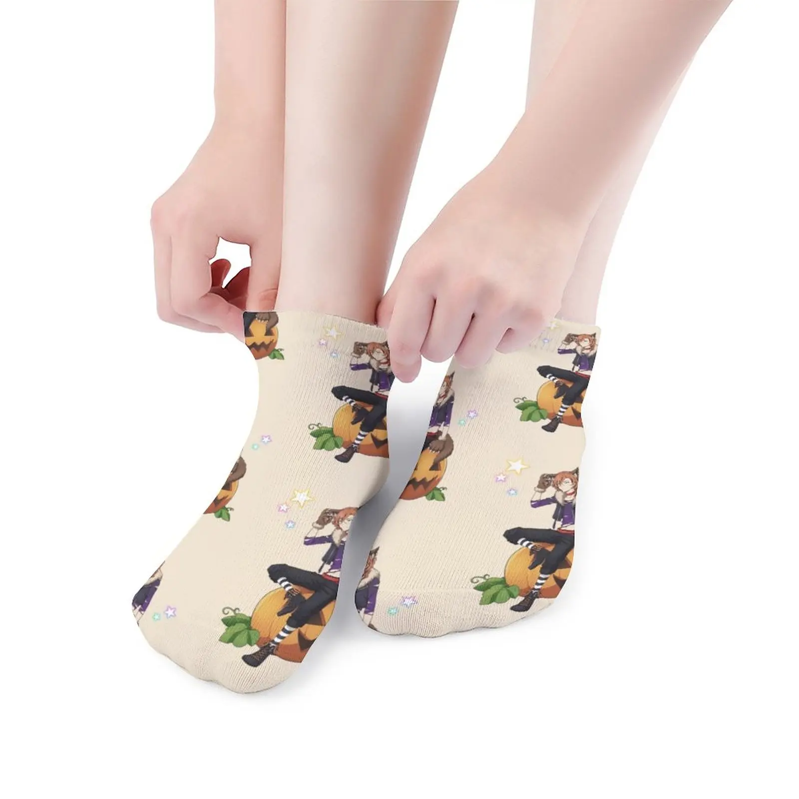 

Bungou Stray Dogs Socks Indoor Drawings Socks Beautiful Male Anti Slip Large Chemical Fiber Socks