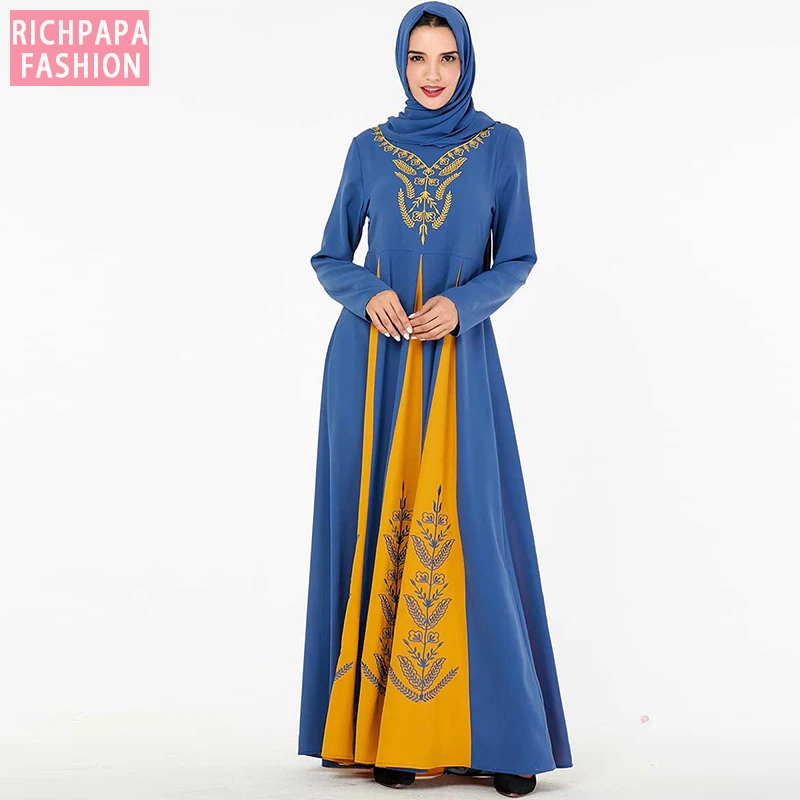 Зимняя абайя искусственное мусульманское платье одежда для Саудовской Аравии