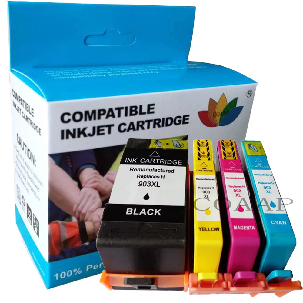 Replacement High Yield Ink Cartridge For HP 903XL For HP903 Officejet Pro 6950 6960 6966 6968 6970 6974 6975 All-in-One Printer
