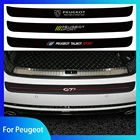 Наклейка на задний бампер для Peugeot GTI 208 306 307 308 508