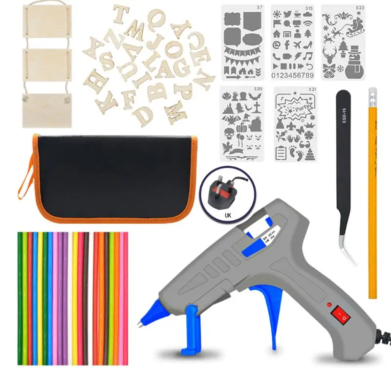 

EU/UK/US 30W Adjustable Temperature Electric Soldering Iron Welding Tool Kits R9JC