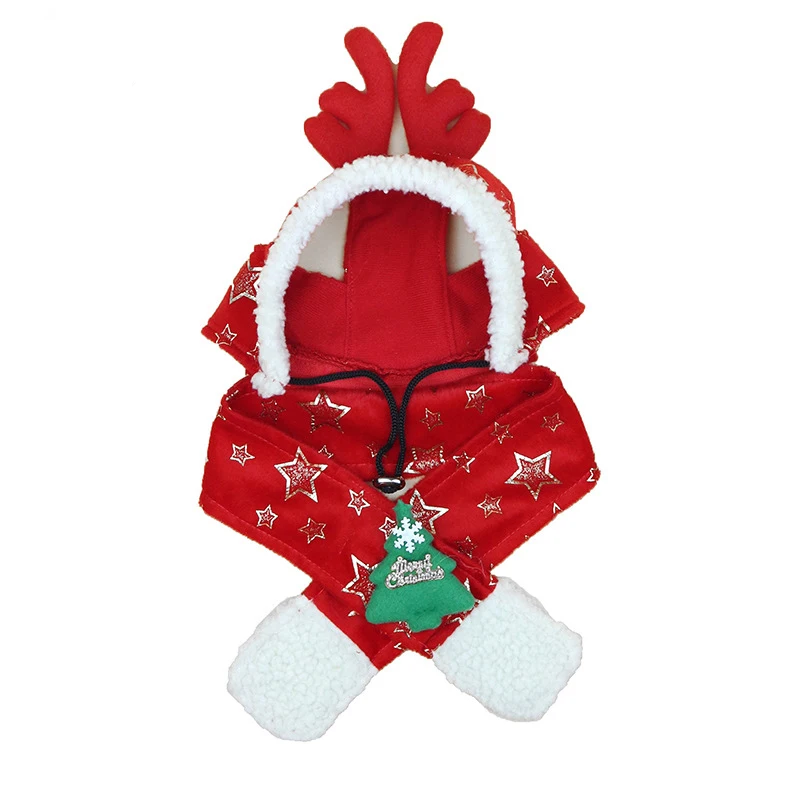 Dog Cat Caps Pet Santa Hat Birthday Scarf Collar Bow Tie Christmas Costume for Cats Puppy Kitten Small Dogs Pets Accessories | Дом и сад