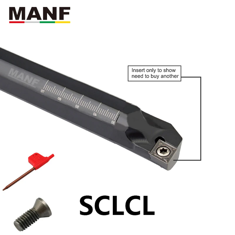 MANF токарный инструмент S10K-SCLCR06 S25S-SCLCR09 Держатель токарный сверлильный стержень Внутренний токарный держатель токарные инструменты резак
