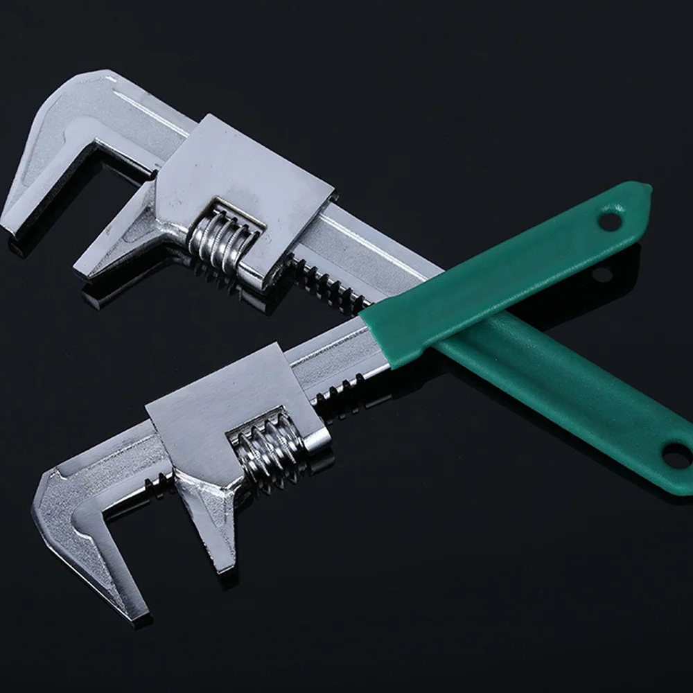 

1pc F-shaped Right Angle Wrench Pliers Steel Spanner Plumbing Hand Tool