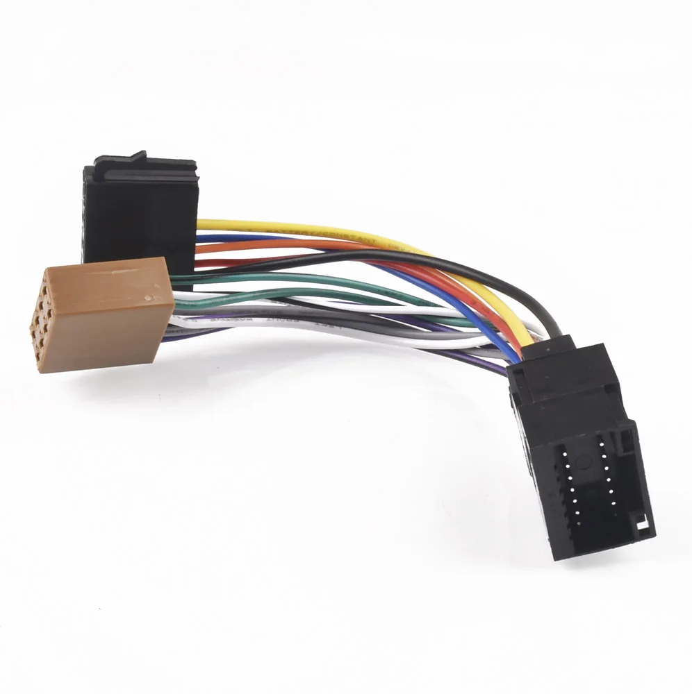 

Автомобильный стерео радио жгут ISO для Chevrolet AVEO LOVA 2007 2008 для Chery 16-контактный адаптер ISO