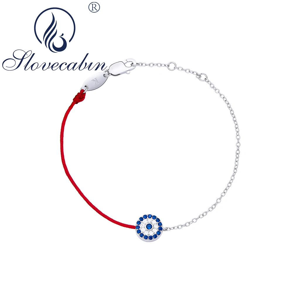 

Роскошные серебряные браслеты с Красной веревкой и звеньями