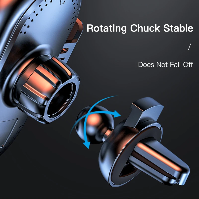 

15W wireless charger car holder for vent holder car phone holder smart infrared fast wireless magnetic charging holder