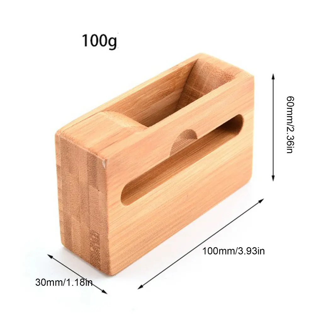 Держатель для громкоговорителя бамбуковый усилитель звука динамик iphone xiaomi Huawei