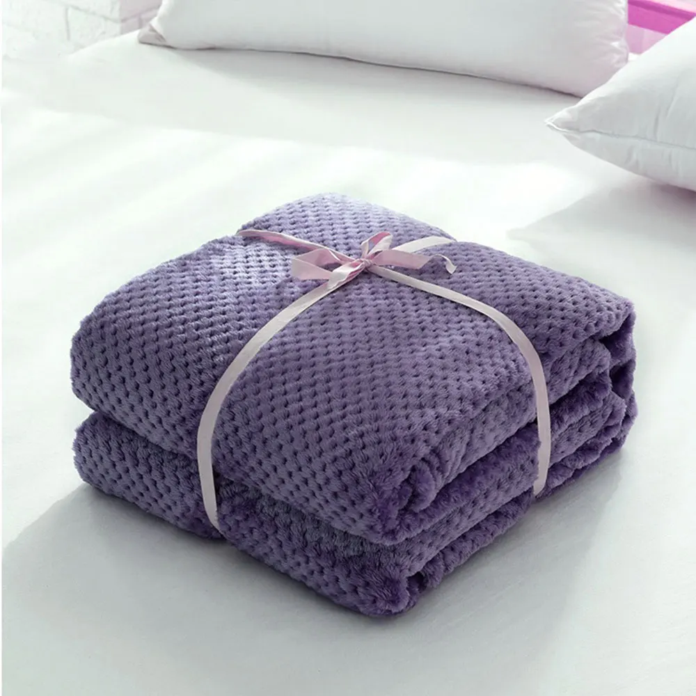 Одеяло для кровати подстилка в виде ананаса тартана плюшевое одеяло покрывало из