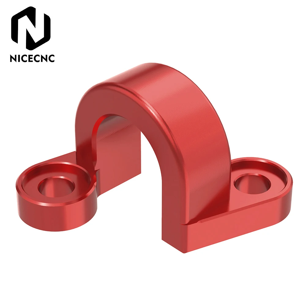 

NICECNC Rear Brake Hose Line Clamp Guide Holder For Honda CR125 CR250R 1998-2007 CRF250R 2004-2009 CRF250X 2004-2017 Aluminum