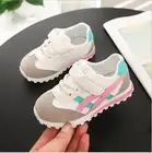 Детская обувь, весенние детские спортивные кроссовки, детские Нескользящие мягкие кроссовки для мальчиков и девочек, Осенняя обувь для бега
