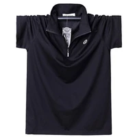 2022 short sleeve summer mens polo shirt brands clothing mens black solid cotton polo shirt men plus size polo shirts 6xl