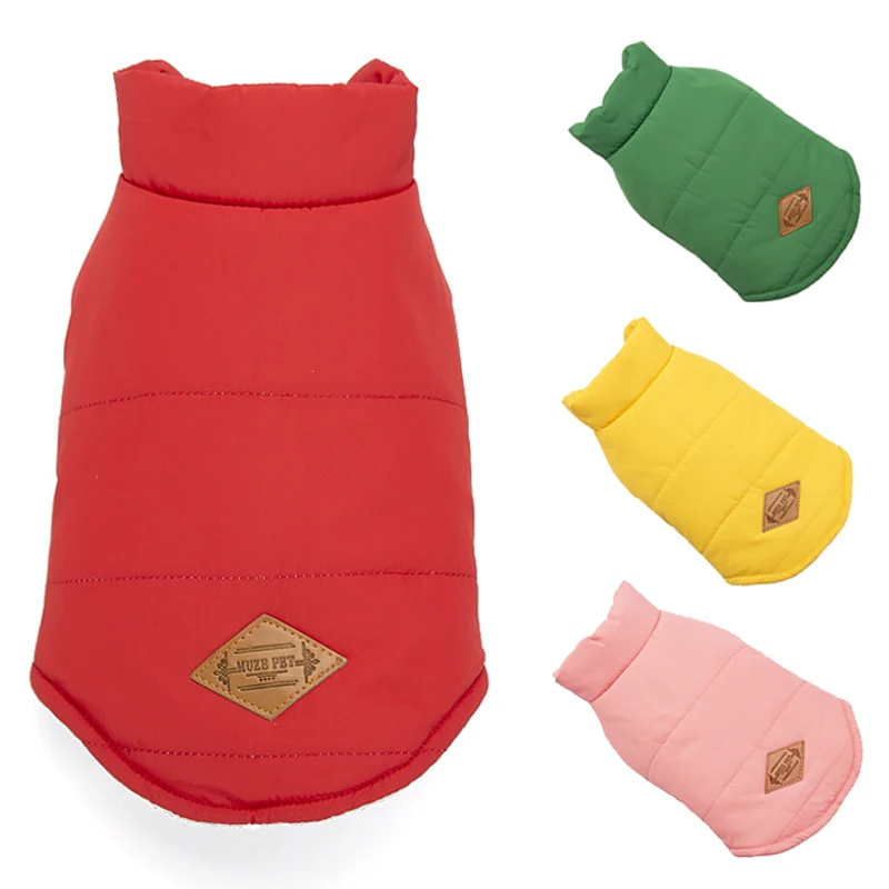 Теплое хлопковое пальто для щенков, зимняя одежда для домашних животных, для маленьких собак, чихуахуа, товары для домашних животных