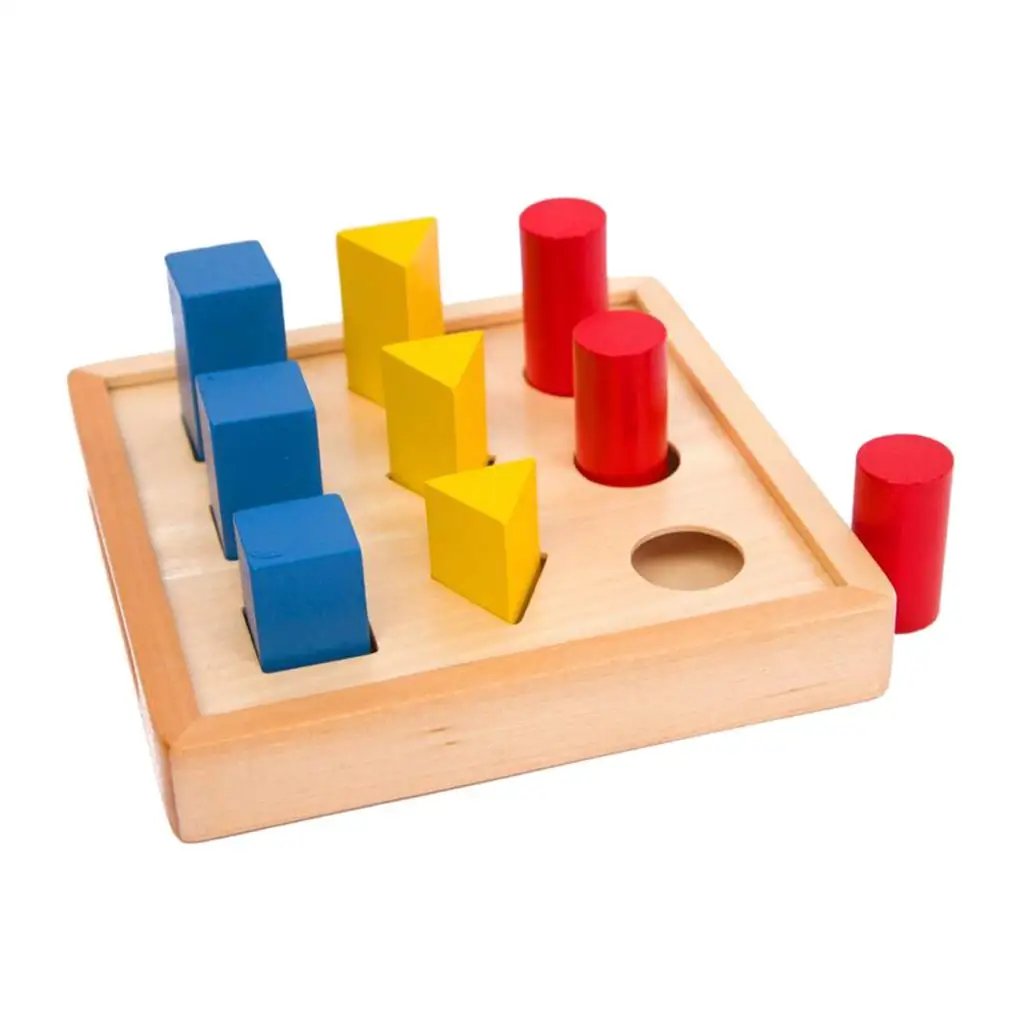 

Montessori Math Shapes Puzzle Toys for Kids Preschool Educational Toys