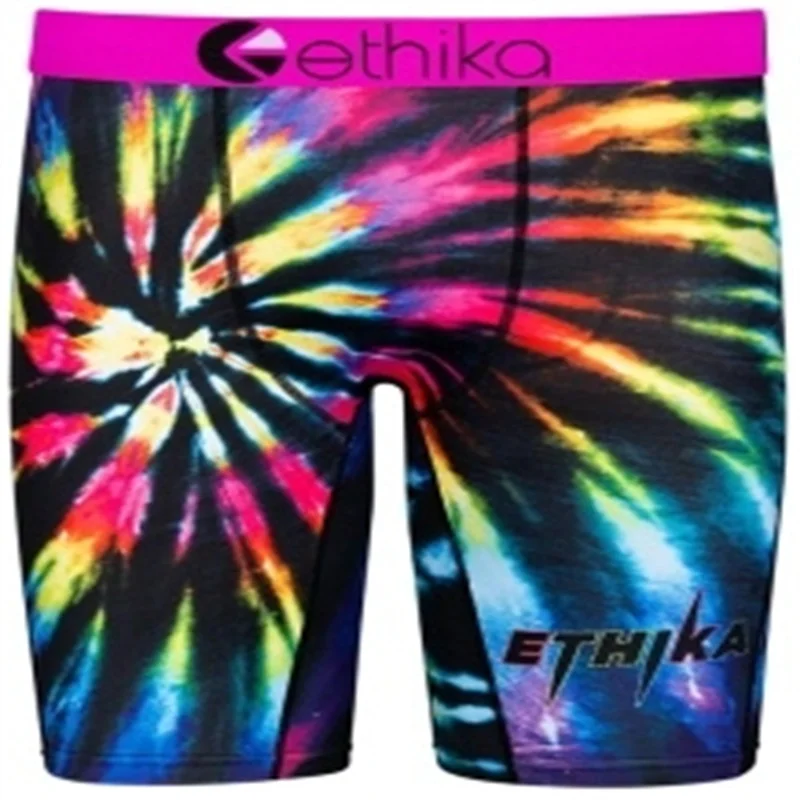 

Мужские трусы-боксеры Ethika, повседневное мягкое дышащее нижнее белье из полиэстера с персонажами мультфильмов, 2021