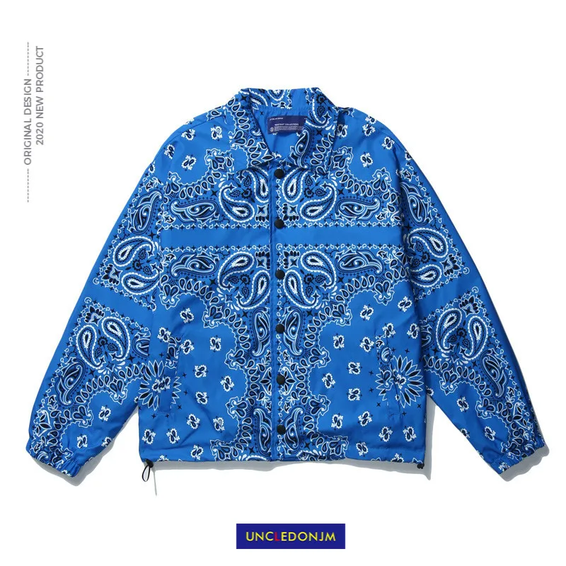 UNCLEDONJM кешью с цветочным принтом спортивная куртка популярный бренд женский