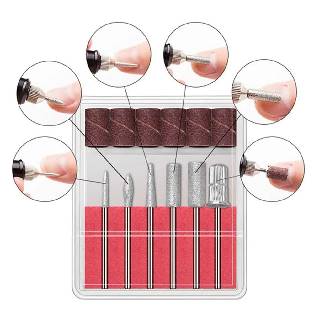 

Electric Nail Drill Machine 35000 RPM Manicure Machine Set USB Mill For Manicure Cutter Nail File Tools Charging Pedicure W8A8