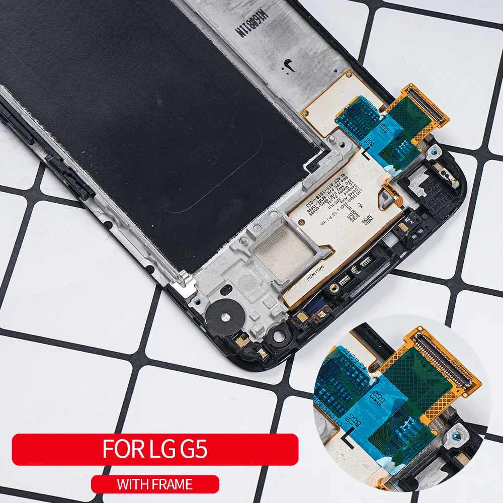 OTMIL AMOLED 5 3 &quotЖК дисплей для LG G5 ЖК Дисплей кодирующий преобразователь сенсорного