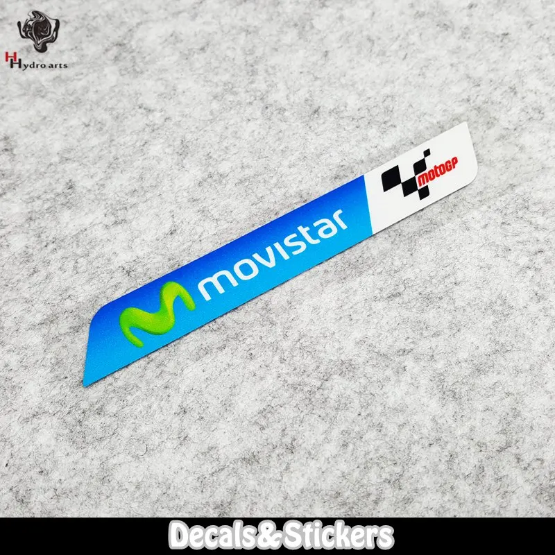 Светоотражающие наклейки NO.L069 Movistar 3M на мотоцикл GP стеклянные водонепроницаемые