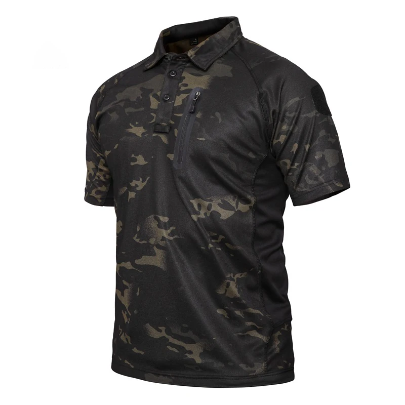 

Hiking T-Shirt Army Combat Shirts Hunting Quick Dry Shirt Pythons Polo Shirt Tactical Military Uniform Camping Trekking Clothing