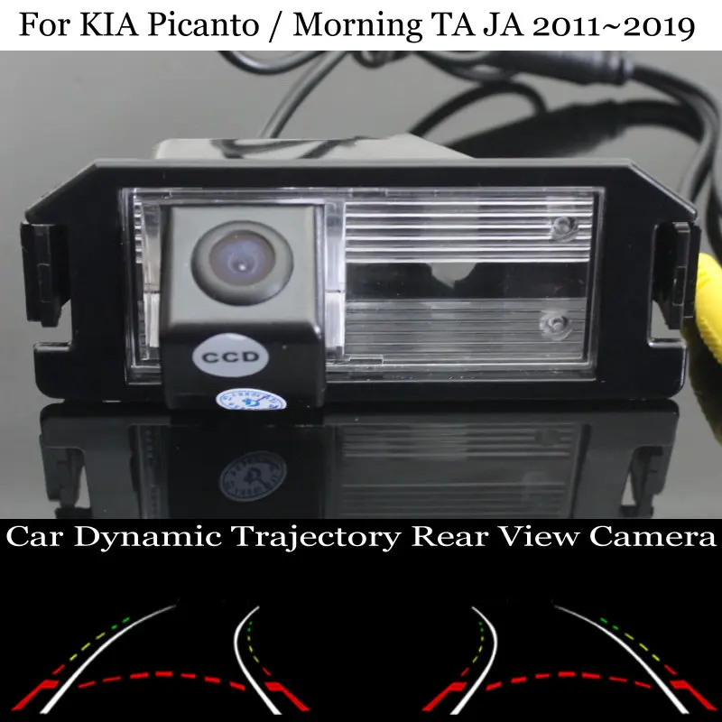 Интеллектуальная камера заднего вида для KIA Picanto / Morning 2D 4D MK2/3 TA JA 2011 ~ 2019 |