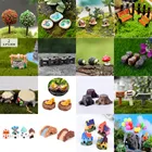 Микро-ландшафтный орнамент, настольное кресло из смолы, искусственная фантазия, DIY водонепроницаемый комплект для украшения