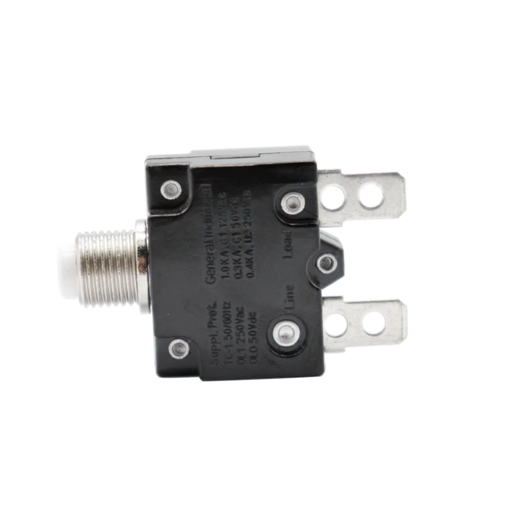 

15 AMP Push Button Resettable Terminal Circuit Breaker Panel Mount 12V-24V