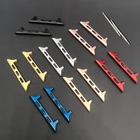 Адаптер для Apple Watch Series 6 SE 5 4 3 2 44 мм 40 мм для iwatch band 6 5 42 мм 38 мм ремешок пружинный стержень аксессуары для ремня соединитель