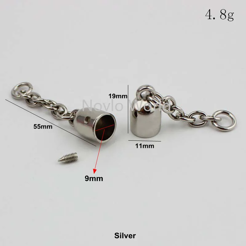 5 шт. тест 4 цвета 55*11 мм высококачественная металлическая вешалка соединяет с