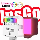 Ulanzi VL49 RGB светильник s мини светильник 2500K-9000K с регулируемой яркостью с холодным башмаком крепления Vlog заполсветильник свет Live