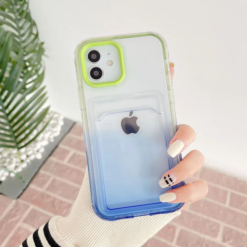 

Splice чехол для телефона с градиентными цветными картами для iPhone 13 13Pro 11 11pro X XS XSMax, новый стиль для iPhone 12 12Pro