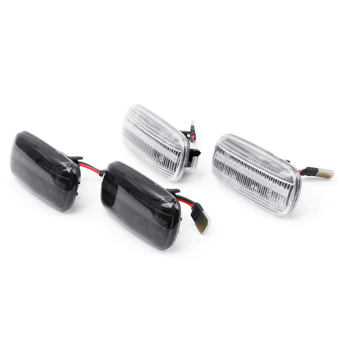 2pcs Car LED Side Marker Light Turn Signal Indicator Lamps Amber For Audi A3 S3 8P A4 S4 RS4 B6 B7 B8 A6 S6 RS6 C5 C7