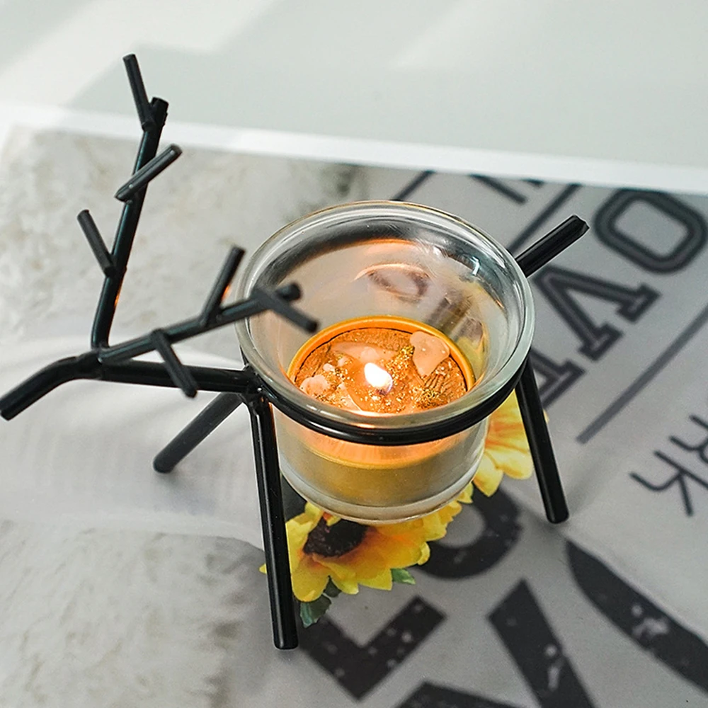 Рождественский подсвечник украшение для стола подарок на Рождество дома Новый