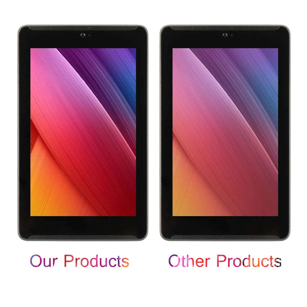 Для Asus Fonepad 7 ME372CG ME372 K00E ЖК-дисплей Матрица кодирующий преобразователь сенсорного экрана в сборе с рамкой планшетный ПК Ремонт