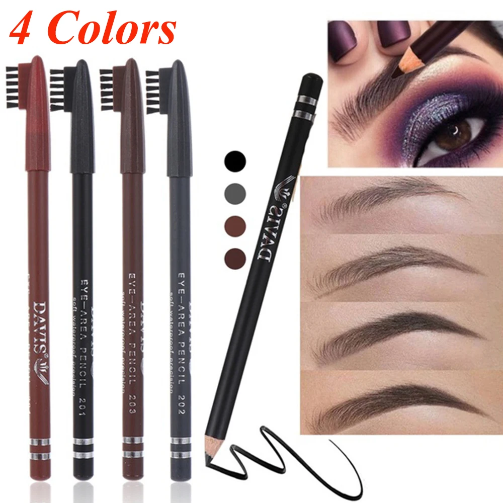 Натуральный стойкий карандаш для бровей косметический инструмент макияжа