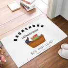 Коврики для стиральной машины с изображением собаки таксы для гостиной Противоскользящие коврики для кухни ванной коврики для входной двери