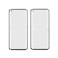 outer screen for xiaomi mi 11 mi11 pro mi11 ulra 6 81 lcd display front touch panel glass cover lens repair replace part