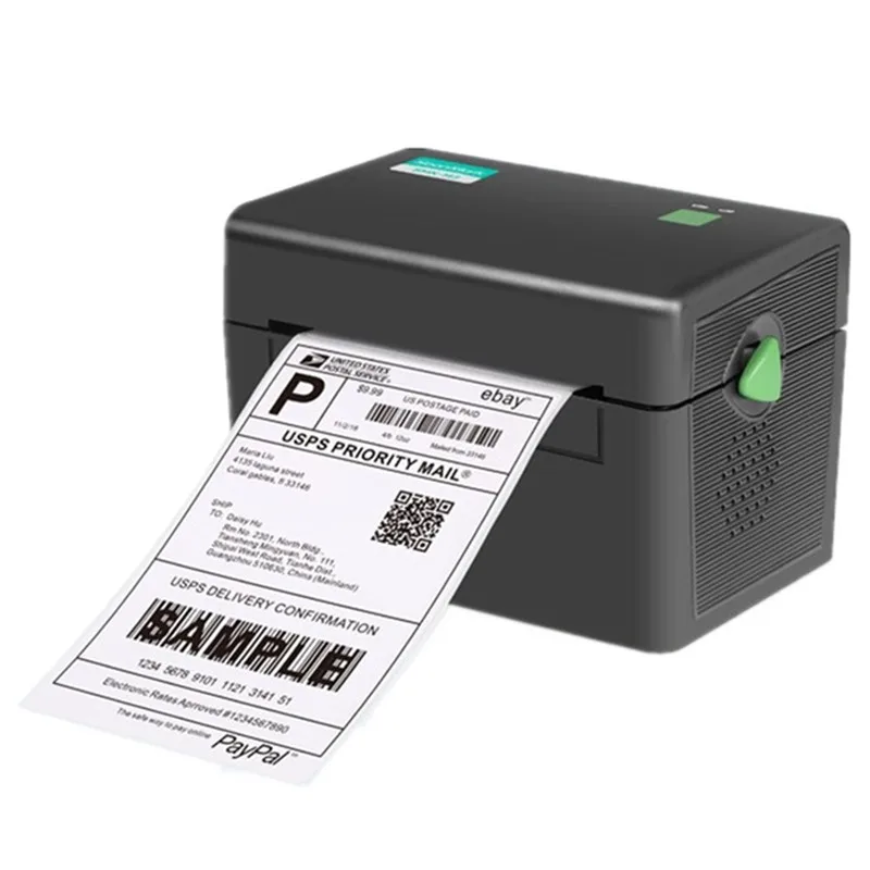 

M4 Express Waybill Product Price Barcode QR Code Logistics Shipping Sticker Width 30-118mm Thermal Label Printer With Bracket