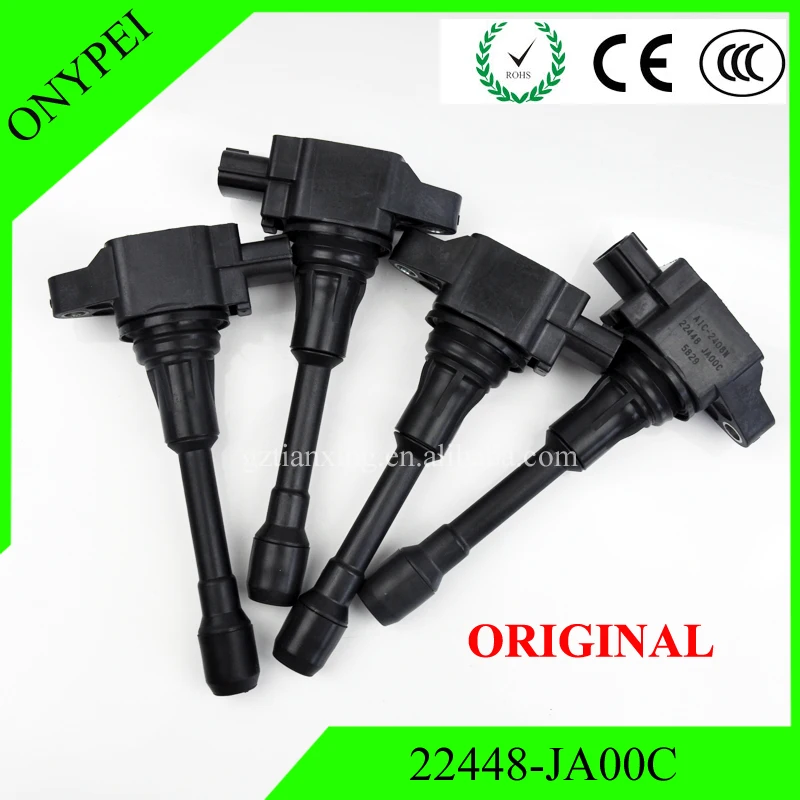 OEM 22448 JA00C AIC 2408N XIC AC06N катушки зажигания для Nissan Altima Rogue Sentra Versa Infiniti 22448JA00C JA00C|coil|coil
