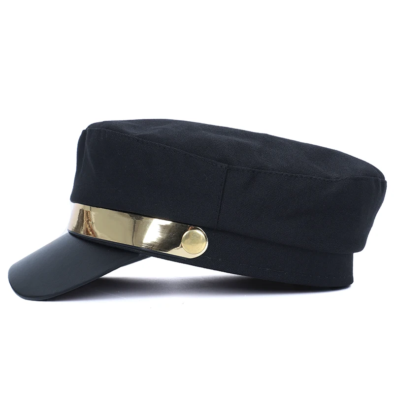 2019 ретро мужские и женские военные кепки высокого качества Полосатые Шляпы