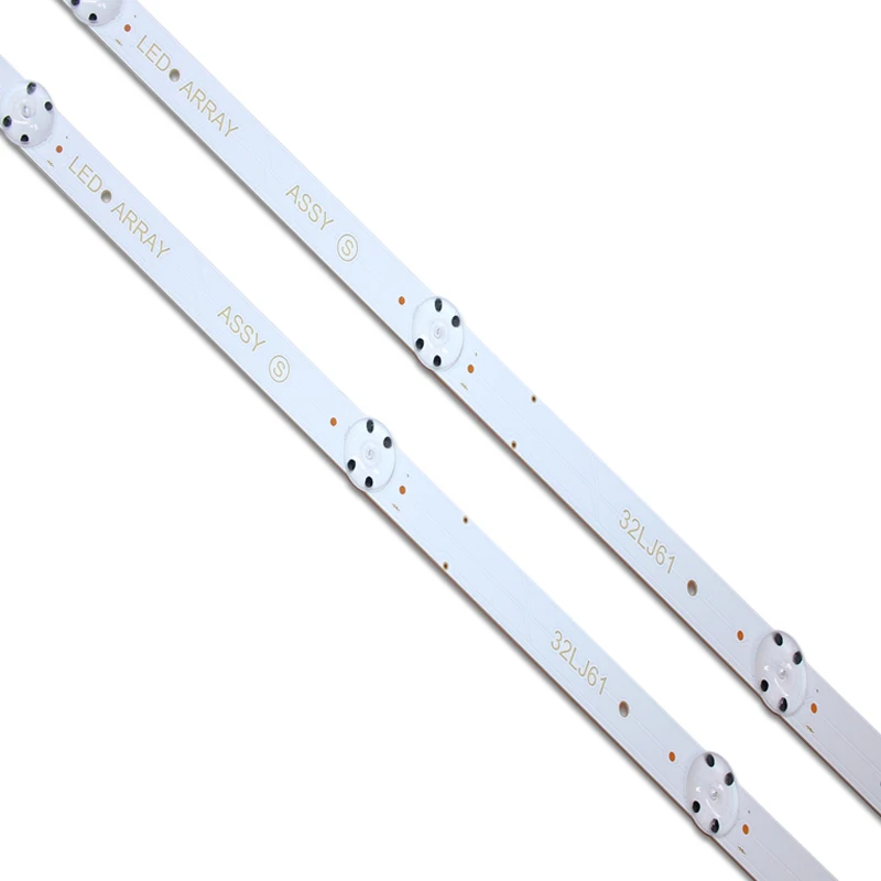 Новинка светодиодная лента для подсветки 2 шт./компл. 5LED 615 мм LG 32lj610V REf289