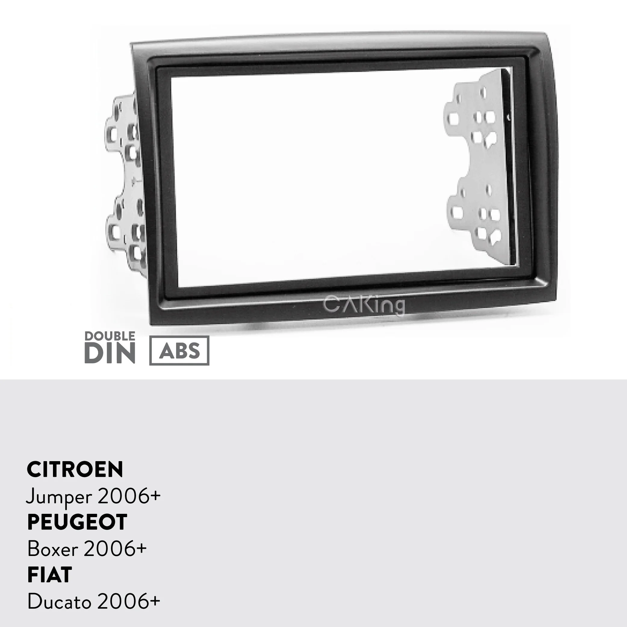 2DIN Автомобильная панель Fascia Для CITROEN Jumper Relay / PEUGEOT Boxer FIAT Ducato 2006 + переходник для