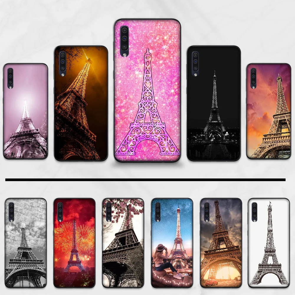 Чехол с изображением Эйфелевой башни для Samsung Galaxy A 3 6 7 8 10 20 30 40 50 70 71 10S 20S 30S 50S