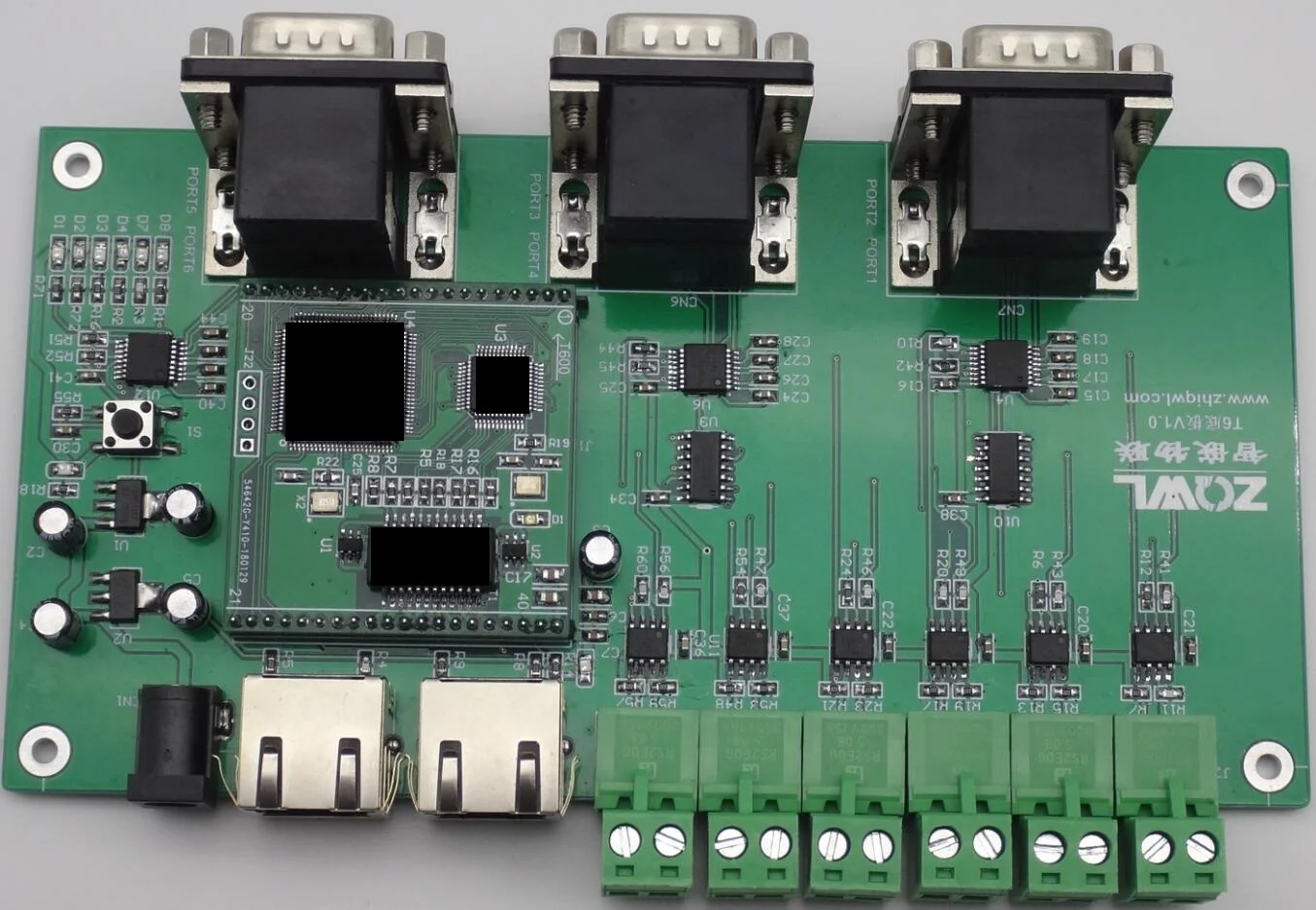 Серийный Порты и разъёмы сервер/6 методы последовательных двойной сети/485/232/Modbus TCP