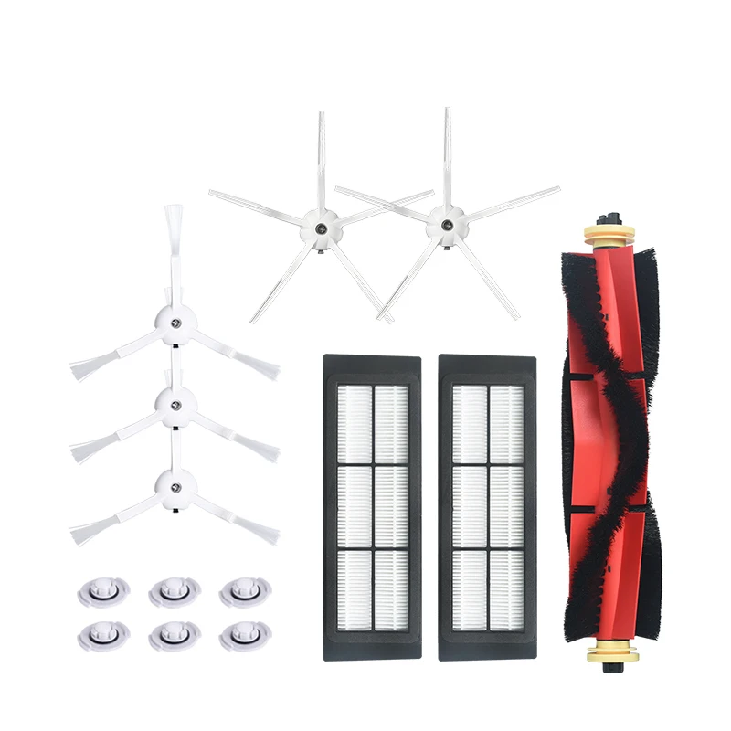 5 боковая щетка + 1 роликовая 2 фильтра сетка 6 фильтрующих элементов для Xiaomi S6 S5 E35 E2