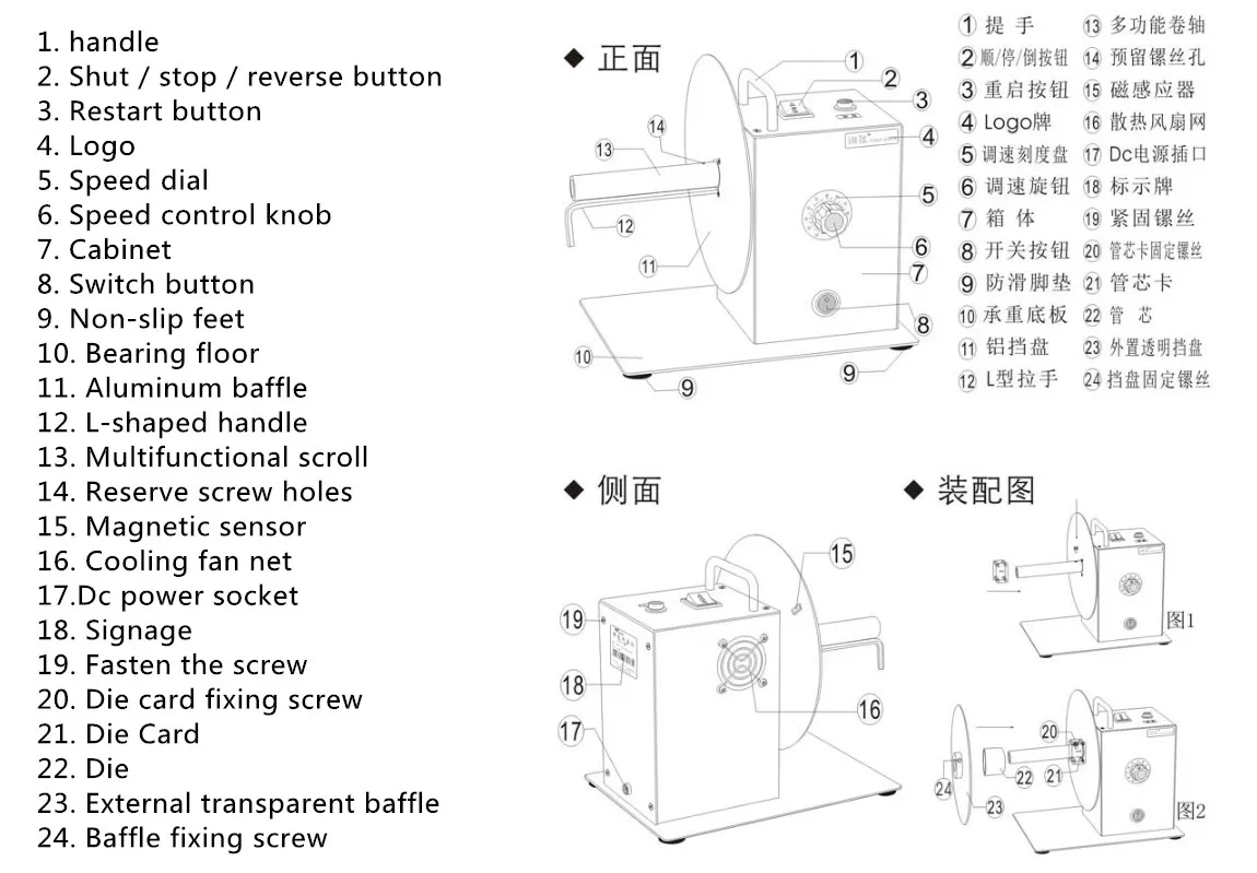 Автоматическая машина для перемотки этикеток принтер штрих-кода