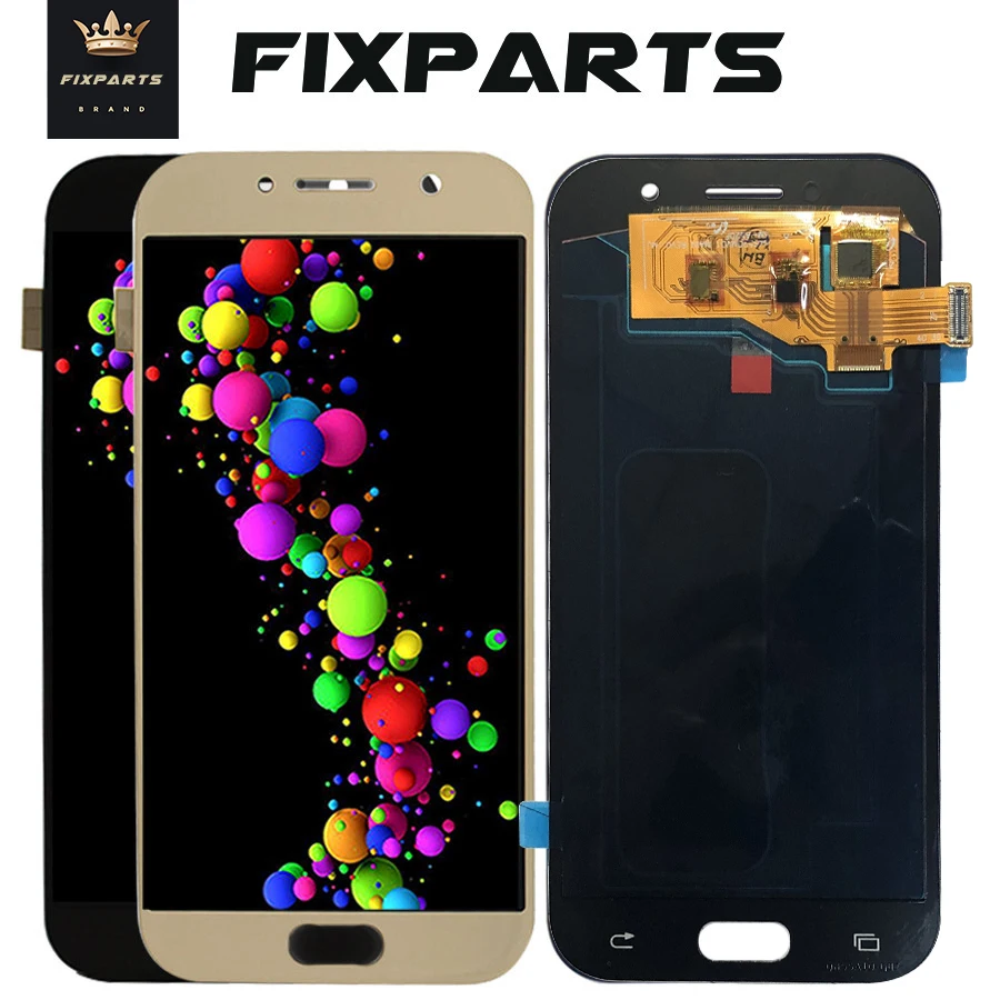 Новый для SAMSUNG GALAXY A5 2017 LCD A520 A520F SM дисплей сенсорный экран дигитайзер сборка