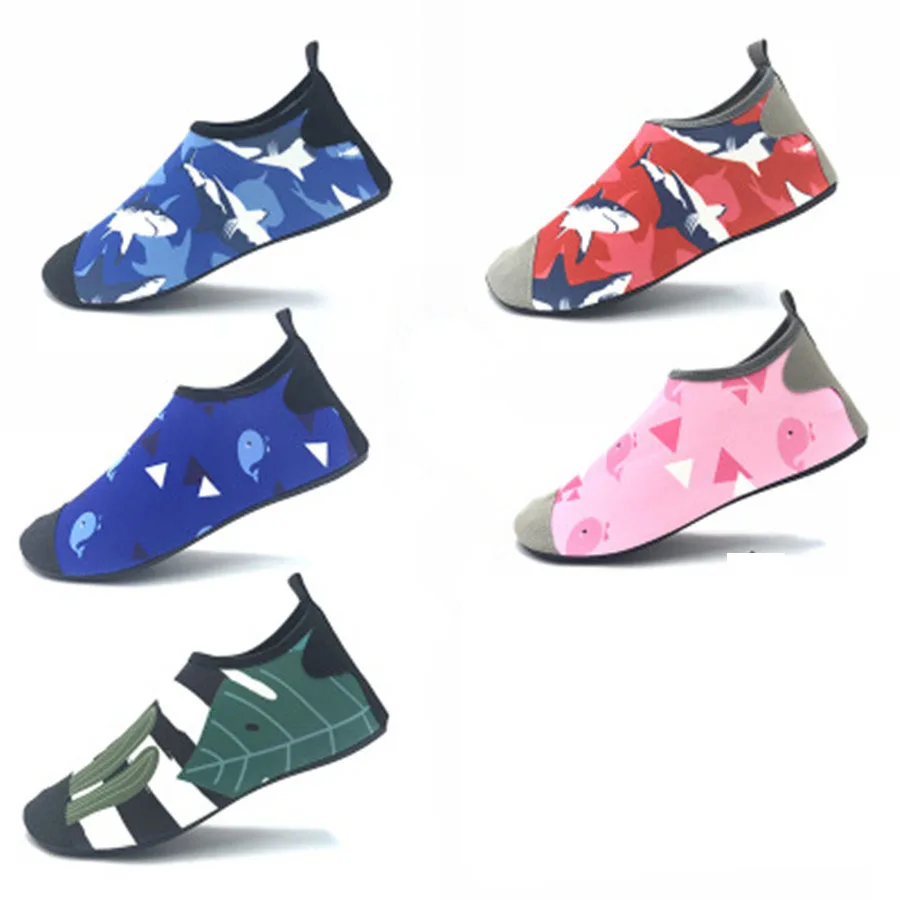 2020 Новый чехол для ног плавающая вода обувь детей мальчик девочка летом плавание