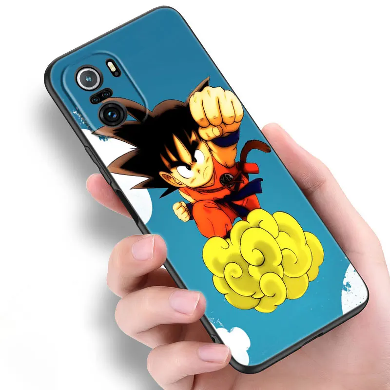 Чехол для телефона с аниме Son Goku мягкий черный чехол из ТПУ Для Xiaomi Mi POCO X3 NFC F3 GT M3 10T