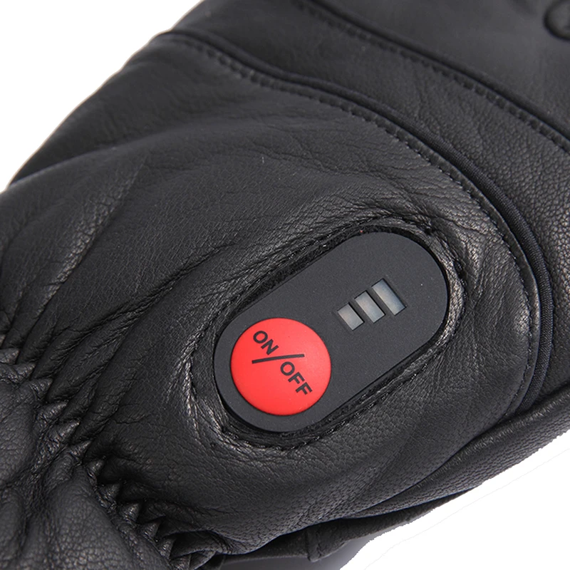 Зимние перчатки с электрическим аккумулятором и подогревом для мотоцикла езды